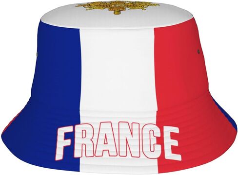 France Flag French Country 2026 Bucket Hat Supporter Cheer Fans Team Fisherman Hats Black in Saudi Arabia