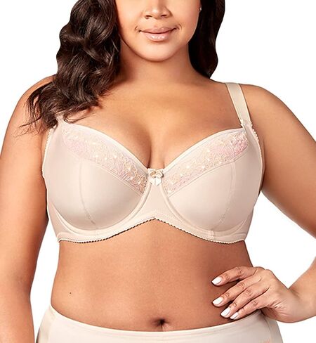 Elila Women's 2918 Swiss Embroidery Balcony Underwire Bra in Saudi Arabia