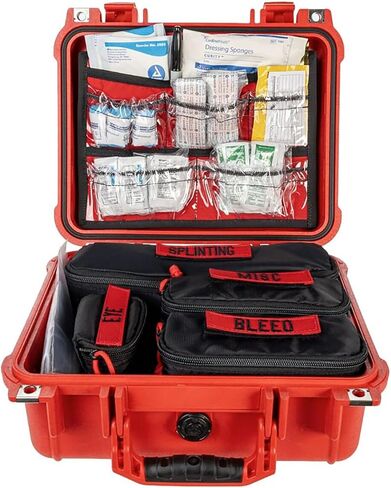 North American Rescue TFAK Trauma First Aid Kit (Class B) NAR T-FAK Emergency Injuries Workplace Aids (80-1034) in Saudi Arabia