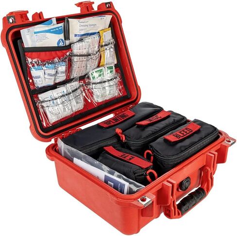North American Rescue TFAK Trauma First Aid Kit (Class B) NAR T-FAK Emergency Injuries Workplace Aids (80-1034) in Saudi Arabia