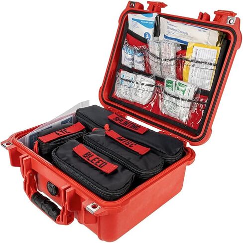 North American Rescue TFAK Trauma First Aid Kit (Class B) NAR T-FAK Emergency Injuries Workplace Aids (80-1034) in Saudi Arabia