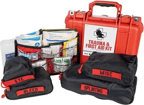 North American Rescue TFAK Trauma First Aid Kit (Class B) NAR T-FAK Emergency Injuries Workplace Aids (80-1034) in Saudi Arabia