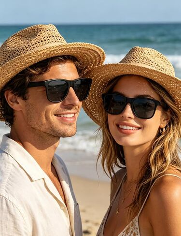 Black and White Sunglasses Bulk, 8/16/24 Pack Glasses Party Favors for Summer Beach Pool Birthday Wedding Party Supplies (8, Black) in Saudi Arabia