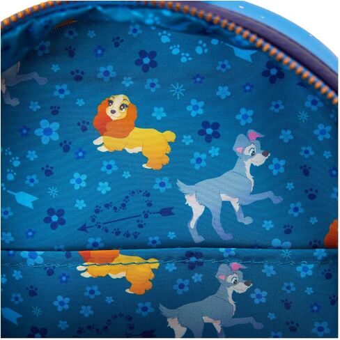 حقيبة ظهر صغيرة من Loungefly Disney Lady and The Tramp للذكرى السبعين in Kuwait