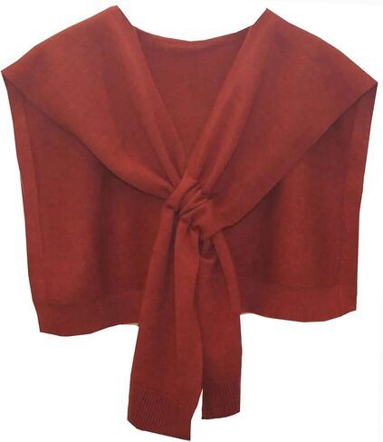 Women Shawl Wrap, Knitted Scarf Cape Pashmina Shawls, Fashion Shrug for Fall Winter Spring & Air-conditioned Room in Saudi Arabia