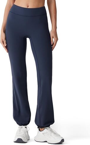 MOOSLOVER Women Quick Step Bubble Pants High Waisted Balloon Joggers Yoga Pilates Dance Casual Lounge Pants in Kuwait