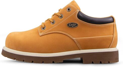 Lugz Men's Drifter Lo LX Classic Oxford Boot, Golden Wheat/Bark/Cream/Gum, 14 W US in Kuwait