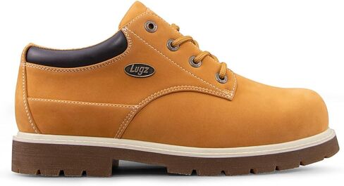 Lugz Men's Drifter Lo LX Classic Oxford Boot, Golden Wheat/Bark/Cream/Gum, 14 W US in Kuwait