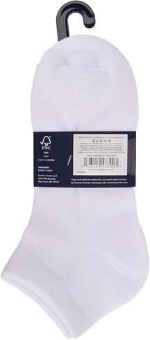 GAP Womens Ribbed Quarter Cut Socks, 6-Pack Adult Socks, Soft & Stretchy, Comfortable in Kuwait