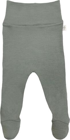 Woolino Baby Footed Romper Pants, 100% Merino Wool Baby Pants, Newborn Pants with Footies for Infant Boy & Girl in Saudi Arabia