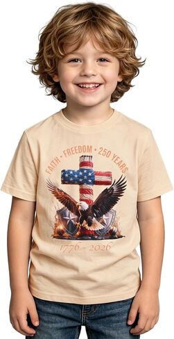 Toddler Boys Fourth 4th of July Shirt Kids 4th of July Patriotic American Flag Shirt Outfit for Party in the USA in Saudi Arabia