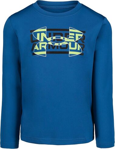 Under Armour Boys' Long Sleeve Logo Graphic T-Shirt, Lightweight & Breathable, Relaxed Fit in Kuwait