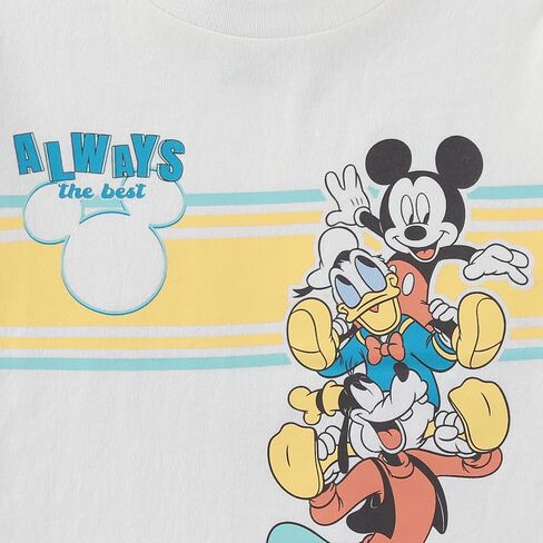 Disney Mickey Mouse Boys 2 Pack Short Sleeve T-Shirt for Toddler and Big Kids in Kuwait