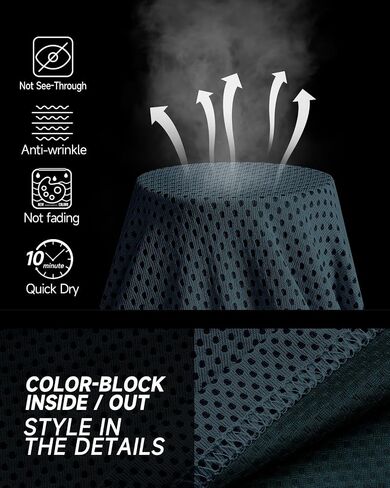 CANGHPGIN Men's Basketball Shorts 9" Mesh Quick Dry Lightweight Athletic Gym Workout Shorts with Zipper Pockets Drawstring in Saudi Arabia