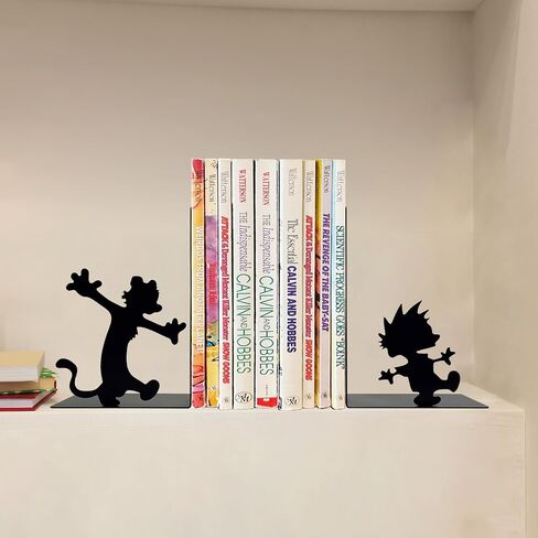 C&H Decorative Kids Bookends Kids Metal Book Ends for Shelves Bookshelf Decorative Objects Home Office Desk Bookshelf Decor, Fun Reading Decor Gift in Saudi Arabia
