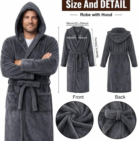 Twistover 10 Pcs Papa Gift for Men, Best Dad Gift Set for Father's Day Grandpa Papa, Luxury Birthday Basket Set with Hooded Bathrobe, Whiskey Glass & Stones, Scented Candle, Men's Spa Kit in Kuwait