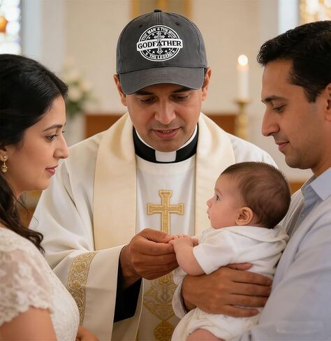 Goyklrb Godfather Hat for Men, Adjustable Cotton Embroidered The Man The Myth The Legend Baseball Cap in Saudi Arabia