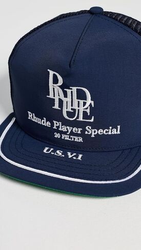 Rhude Men's Player Special Trucker Cap in Saudi Arabia