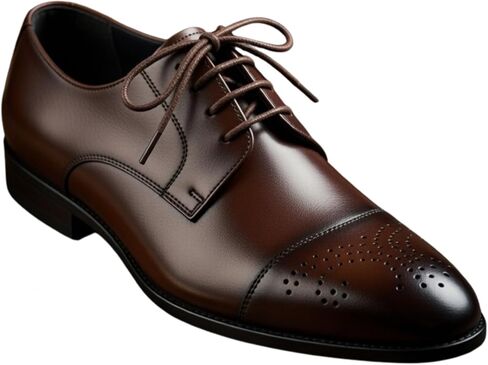 Men's Dress Shoes Handmade Leather Formal Business Oxford Shoes Premium Brogue Derby Retro Dress Shoes for Men Business Professional & Formal Occasions – Polished Espresso Lace-Up Executive Footwear in Kuwait