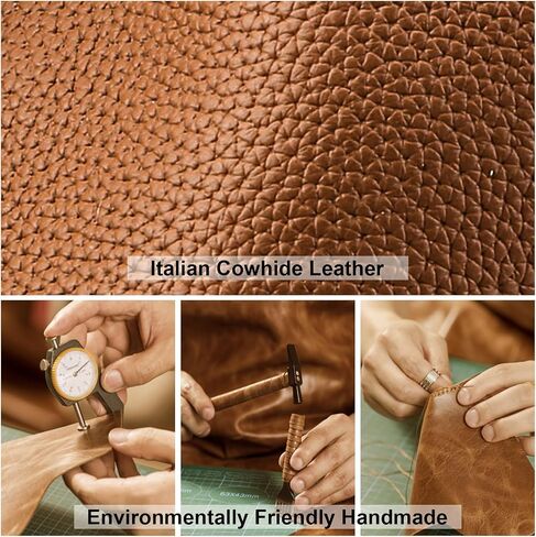Designer Leather Bucket Bags for Women: Trendy Genuine Leather Tote Purses - Best Luxury Satchel Ladies Top-Handle Handbags for Traver & Work(Brown) in Saudi Arabia
