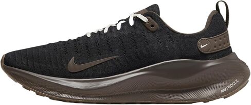 Nike InfinityRN 4 Men's Road Running Shoes (FZ3652-010, Black/Velvet Brown/Earth/Baroque Brown) Size 7.5 in Kuwait