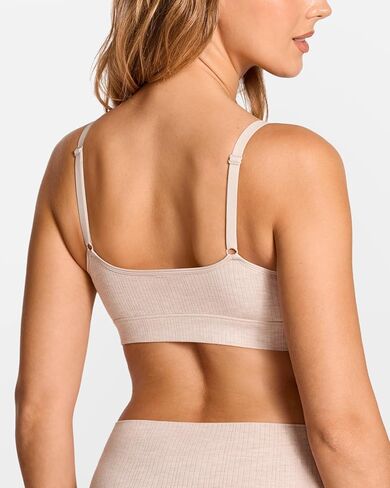 Women's Natrelax Bralette - No Underwire Cami Bras Unlined Wireless Comfort Ribbed Sleep Soft Pullover in Saudi Arabia