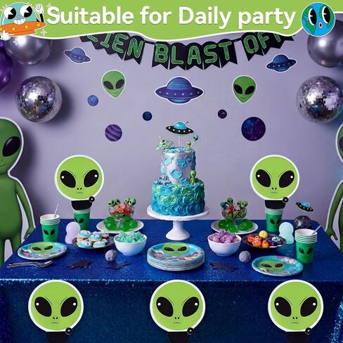 12pcs Alien Foldable Hand Fan 7.87inch Handheld Folding Cooling Rave Clack Fan with Storage Bag Portable Pocket Alien Pattern for Music Festival Rave Party Decor Summer Outdoor Activities in Kuwait
