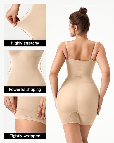 Strapless Shapewear for Women with Tummy Control, Seamless Sculpting Bodysuit for Workouts and Daily Wear Comfortable in Saudi Arabia