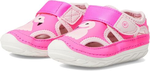 Stride Rite Baby SM Splash Water Shoe, Pink Flamingo, 5 Wide US Unisex Infant in Kuwait