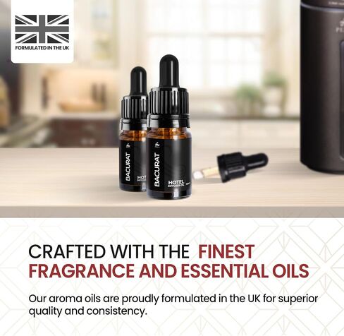 Hotel Diffuser Oil 10ml - Inspired by Luxury Hotel - Long Lasting Diffuser Oil for Home, Spa, Ultrasonic and Waterless Diffusers, Humidifiers & Candles - Bac.car.at Hotel Inspired Scent by Perfa in Saudi Arabia