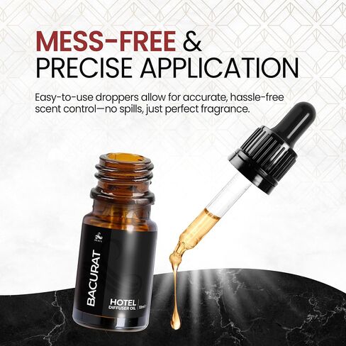 Hotel Diffuser Oil 10ml - Inspired by Luxury Hotel - Long Lasting Diffuser Oil for Home, Spa, Ultrasonic and Waterless Diffusers, Humidifiers & Candles - Bac.car.at Hotel Inspired Scent by Perfa in Saudi Arabia
