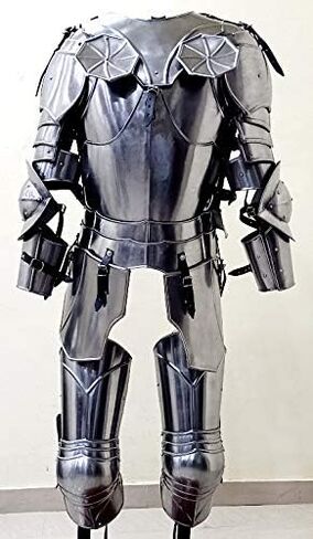 Medieval Knight Gothic Steel Wearable Half Suit of Armor BY THORINSTRUMENTS Rustic Vintage Home Decor Gifts in Kuwait