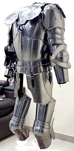 Medieval Knight Gothic Steel Wearable Half Suit of Armor BY THORINSTRUMENTS Rustic Vintage Home Decor Gifts in Kuwait