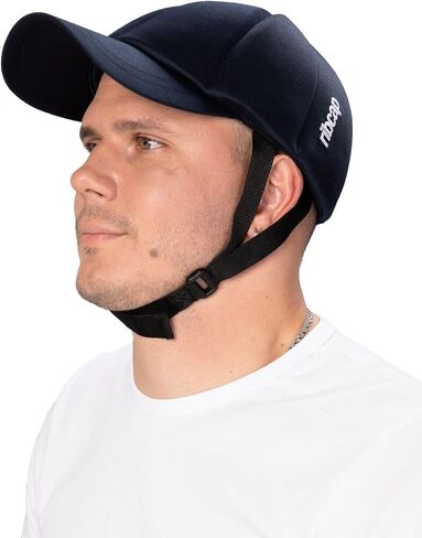 Ribcap Baseball Cap Medical Grade Protective Helmet | Navy Blue | Soft Helmet for Epilepsy | Protective Hat for Seizures in Saudi Arabia