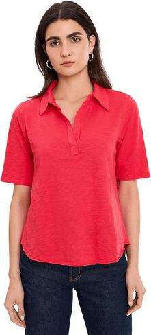Mod-O-Doc Women's Half Sleeve Easy Polo Tee in Saudi Arabia