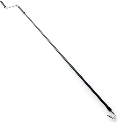 Universal replacment Part,Metal Installation Crank Wand for Sun Shades or Roller Blinds Lihopefe (Black) 1 in Saudi Arabia