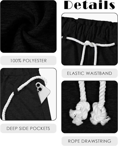 Bakyarder Women's Baggy Barrel Sweatpants Oversized Wide Leg Y2K Streetwear with Rope Drawstring and Pockets in Saudi Arabia
