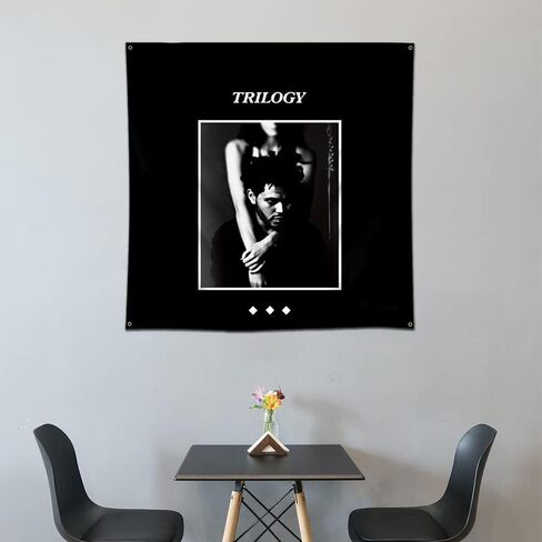 Eksent The tapestry Trilogy Art Music Album 4X4FT Banner Tapestry Flag in Saudi Arabia