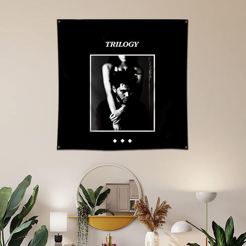 Eksent The tapestry Trilogy Art Music Album 4X4FT Banner Tapestry Flag in Saudi Arabia