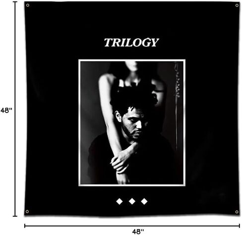 Eksent The tapestry Trilogy Art Music Album 4X4FT Banner Tapestry Flag in Saudi Arabia