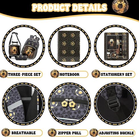 Kids Rolling Backpack for Boys 8-12 Soccer Backpack with Wheels for Boys Roller Backpacks for School Carry On Luggage with Wheels for Elementary Back to School Supplies Birthday Gift in Saudi Arabia
