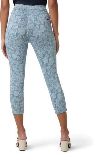 HUE Women's Ultra Soft High Waist Denim Capri Leggings in Kuwait