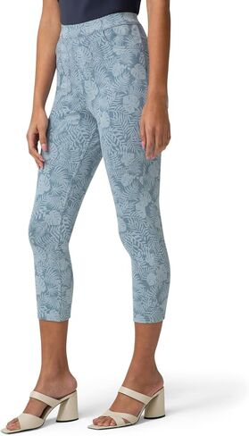HUE Women's Ultra Soft High Waist Denim Capri Leggings in Kuwait