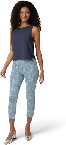 HUE Women's Ultra Soft High Waist Denim Capri Leggings in Kuwait