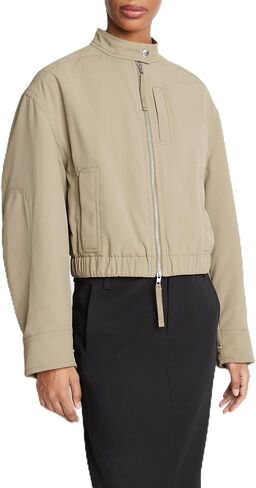 Vince Women's Cropped Bomber Jacket in Kuwait