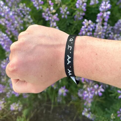 Elevated Faith WWJD Black Bracelet Pack in Saudi Arabia