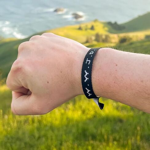 Elevated Faith WWJD Black Bracelet Pack in Saudi Arabia