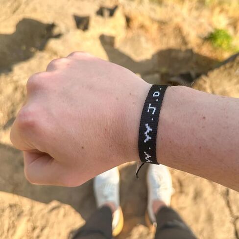 Elevated Faith WWJD Black Bracelet Pack in Saudi Arabia