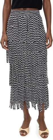 SIMONMILLER Women's Za Za Knit Fringe Skirt in Saudi Arabia