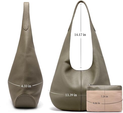 BOYATU Genuine leahter hobo bag in Saudi Arabia